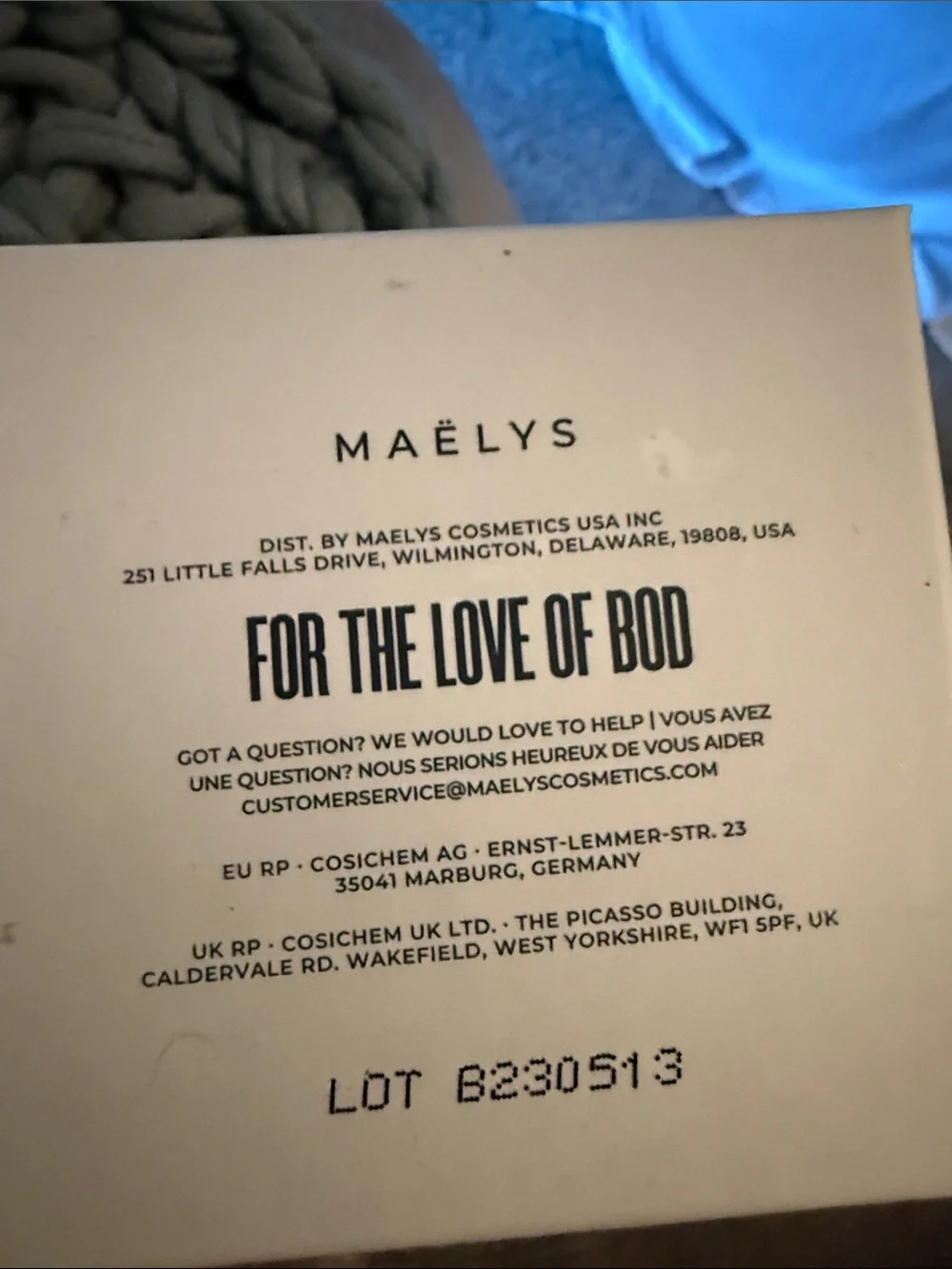 NWT Maelys Re-Set Balancing Body Serum - Full Size 3.5 oz